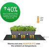 Ipower 10" x 20.75" Seedling Heat Mat , Black, 2-Pack, 2PK GLHTMTPROSX2